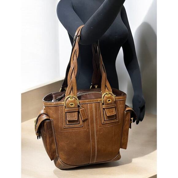 Y2K Coach 10049 Soho Braided Multi-Function Tote Bag - Picture 6 of 11